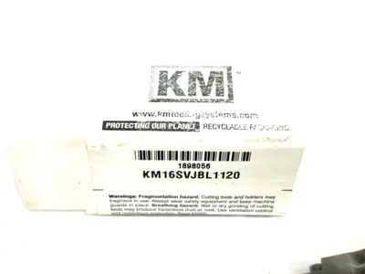 NEW KENNAMETAL KM MICRO™ CUTTING UNIT OD APP. S-CLAMPING KM16SVJBL1120
