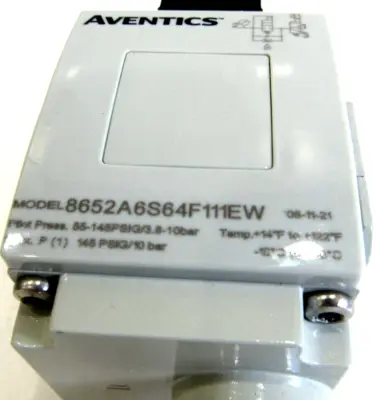 NEW AVENTICS 8652A6S64F111EW EXHAUST VALVE