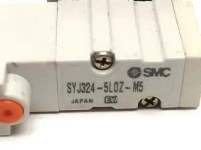 SYJ324-5LOZ-M5 | SMC  3-Port 2-Position Solenoid Valve M5 Base Mounted 24VDC - New Other