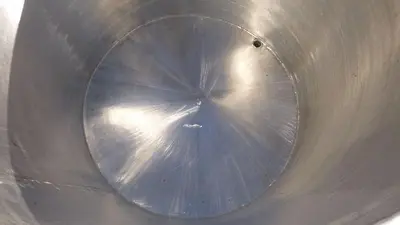 Tank, 325 Gallon, 316 Stainless Steel, 45" x 47", Jacketed, OT/SB #S743435