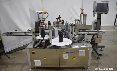 Used CAPMATIC 4A/X-PP-22 Liquid & Paste Complete Packaging Lines Illinois US | Aaron Equipment #87118