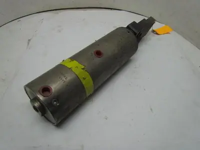 Savair T2 G 1143 12N+0 Pneumatic Air Clamping Cylinder 1/4" Ports Steel