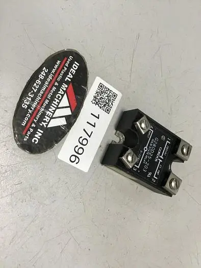 Used GORDOS G280D25-203 Relays & Switches Michigan US | Ideal Machinery #707452