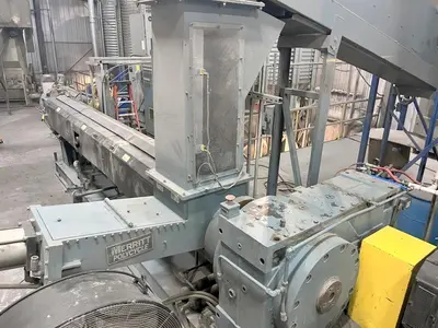6″Merrit Davis 36:1 Extruder w/Side Stuffer