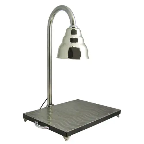 Bon Chef 9688 Heated Buffet Hot Plate W/ Heat Lamp, 18 X 24", Stainless