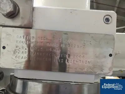 USED DCI 400 Liter DCI Reactor, 316L S/S, 45/125#