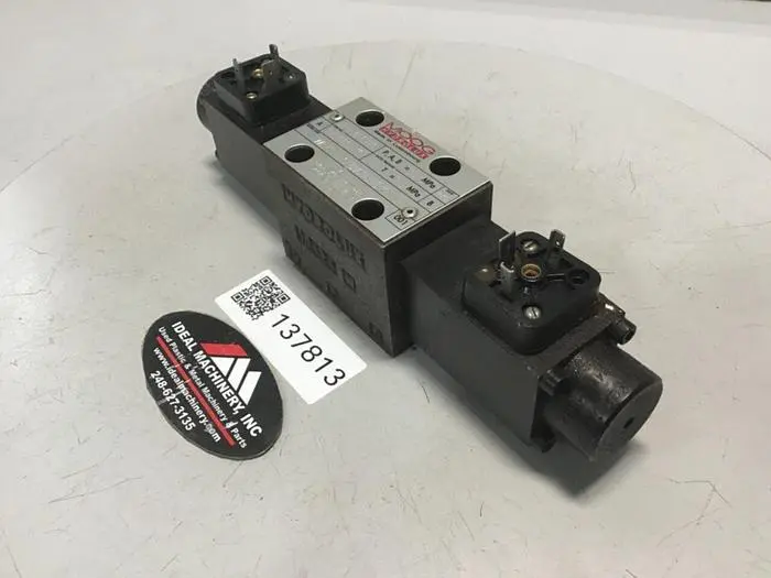 Used MOOG WE43P06C08NC0BN/P10 Valves/Fittings Michigan US | Ideal Machinery #710460