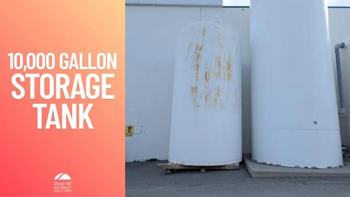 DCI 10,000 Gallon Jacketed Storage Tank