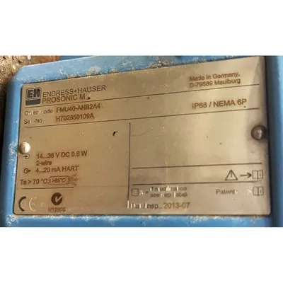 NEW ENDRESS+HAUSER FMU40