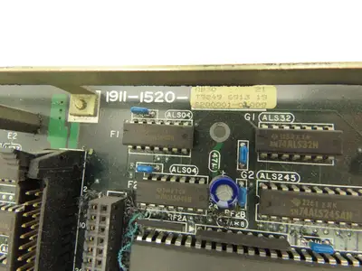 Okuma E4809-045-091-E Main Printed Circuit Board & 3 Memory Cards 1911-1522-E48