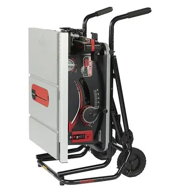 NEW SAWSTOP 10" JOBSITE SAW PRO W/MOBILE CART & HIGH/LOW FENCE SYSTEM
