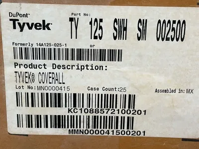 Used DUPONT TY 125 SWH SM 002500 Miscellaneous MRO Ohio US | HGR 24 #1260779
