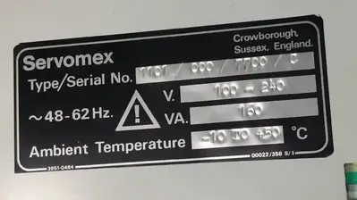 USED SERVOMEX 1100
