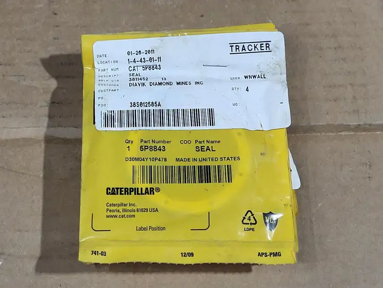 New | in-Stock CATERPILLAR 5P-8843 Parts British Columbia CA | Lenmark #836697
