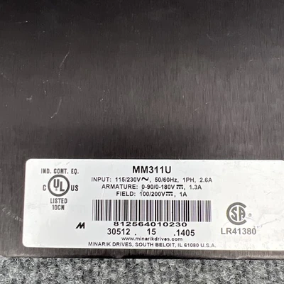 New | in-Stock Minarick MM311U Misc Industrial Equipment California US | Davliegogo LLC #1712447