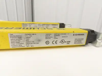 Schmersal SLC440-ER-1450-14-01 Safety Light Curtain Transmitter & Receiver Set
