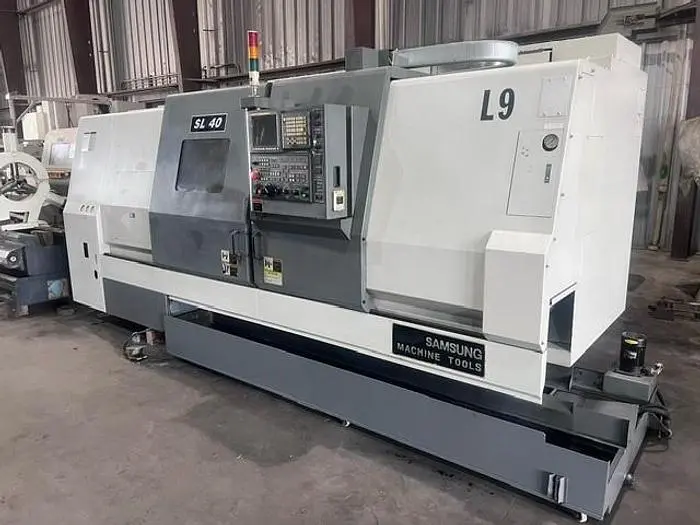 Used 2014 SAMSUNG SL-40/1500 CNC Lathes Texas US | ABL Technology LLC #390571