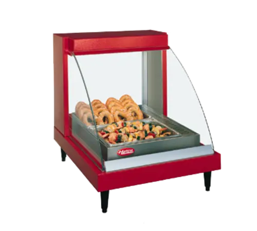 Hatco GRCDH-1P 20 5/8" Full Service Countertop Heated Display Case - (1) Shelf, 120v