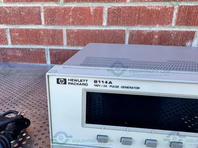 Used HP HEWLETT PACKARD 8114A HIGH POWER PULSE GENERATOR 100V / 2A Pulse Generators California US | Equipment Lab #1302718