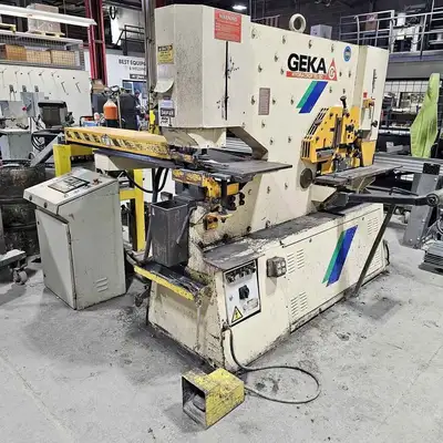 1999 GEKA HYDRACROP 110/SD Ironworker-Mechanical | Asset Exchange Corporation (3)