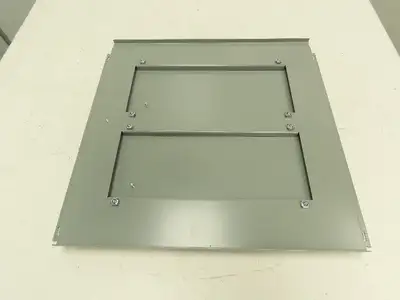 Hoffman X-GP66F Electrical Enclosure Fixed Steel Gland Plate 20x20" Type 12 Gray