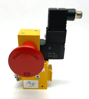 AVL2000-N02-5DZM | SMC  Soft Start Up Valve w/ Lock-out Function and Mount Bracket - Used