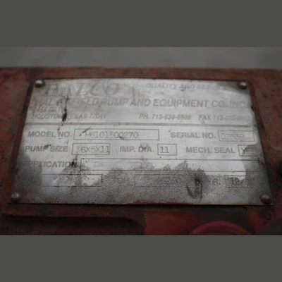 Used 1996 HALCO H6101500270 Centrifugal Pumps British Columbia CA | Savona Equipment LTD #1352642