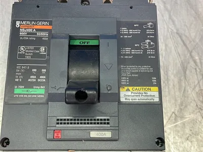 Used MERLIN GERIN NSJ400 A Circuit Breakers Ohio US | HGR 24 #1175475