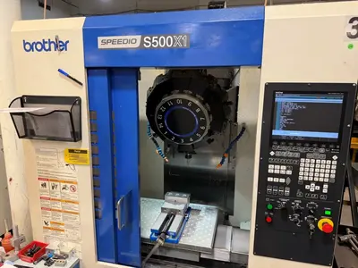 2015 BROTHER SPEEDIO S500X1 Vertical Machining Centers | Machinery Resources International (3)