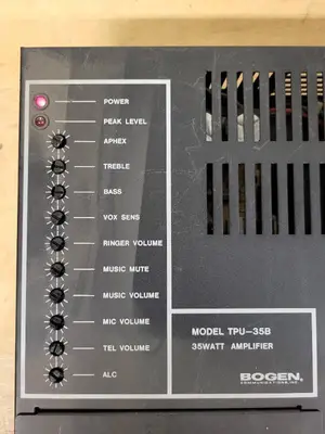 Bogen TPU-35B 35-Watt Amplifier