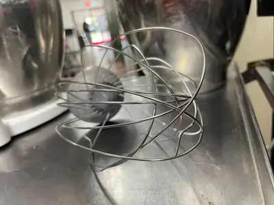 Used Cuisinart Cuisinart SM-55 5.5 Quart Electric Stand Mixer, White Chrome 120V - JD Planetary Mixers Illinois US | Falcon Restaurant Supply #1374973