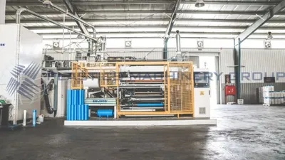 2013 Complete 1000mm Wide Colines Stretch Film Line