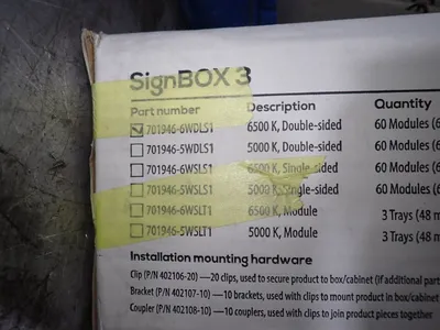 USED SLOAN LED 7019466WDLS1