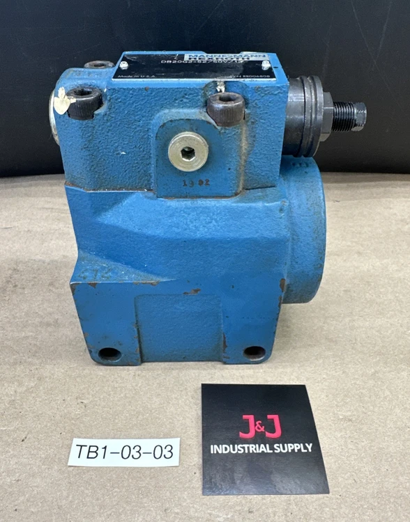 New | in-Stock Rexroth DB20G2-52/50V/12 Valves/Fittings Indiana US | J&J Industrial Supply #1271385