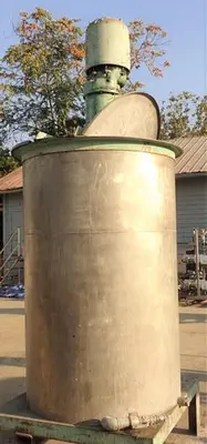 Tank, 550 Gallon, S/st, Agit, 48" x 70", FT/SB #C743304