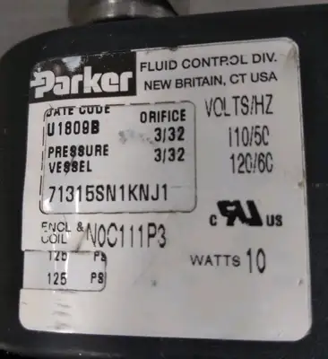 Parker 71315SN1KNJ1 solenoid Valve Loc6D12