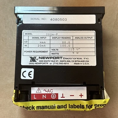 NEW Newport 202A-P