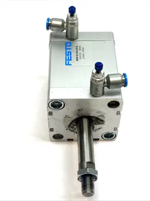 USED FESTO ADN-63-50-A-P-A COMPACT CYLINDER 63MM BORE 50MM STROKE 536338