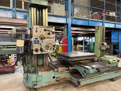 1988 TOS W100-A BORING MILLS, HORIZONTAL, TABLE TYPE | Prime Machinery (4)