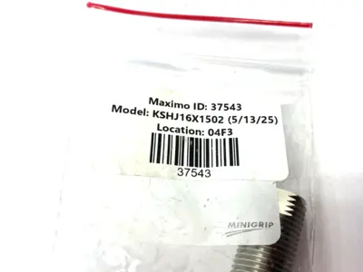 New | in-Stock Koganei Fixed Type Shock Absorber, 15mm Absorption Stroke NEW OPEN Parts (Hydraulics and Pneumatics) Michigan US | Maverick Industrial Sales #1398078