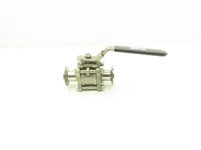 Parker 1"-CF8M 1" 1000WOG Stainless Sanitary Tri-clamp Ball Valve DN25 1"