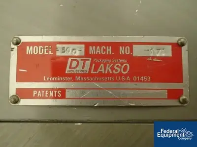 USED Lakso Lakso Twin Head Cottoner, Model 300