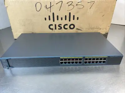 Used Cisco WS-C2960-24-S Network Switches South Carolina US | Palmetto Automation #1336459
