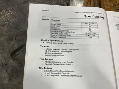 Used HIGHLIGHT INDUSTRIES PREDATOR SS Wrapping Machines Ohio US | HGR 24 #1419002