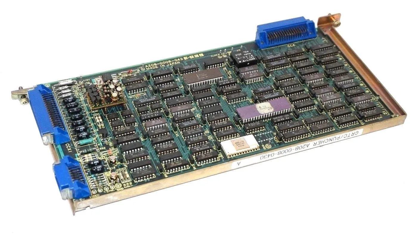 USED FANUC A20B-0008-043 0/05A PC BOARD CONTROLLER A20B00080430/05A