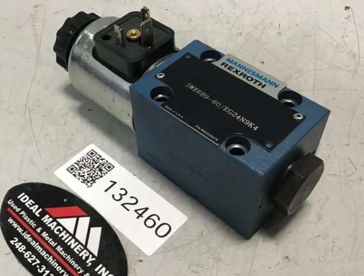 Used MANNESMANN REXROTH 3WE6B960 EG24N9K4 Valves/Fittings Michigan US | Ideal Machinery #1174164