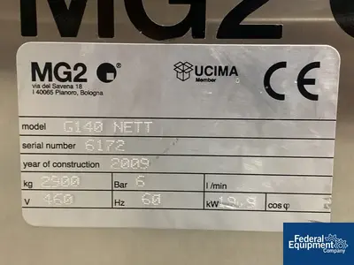 USED MG2 MG2 G140 Nett Capsule Filler