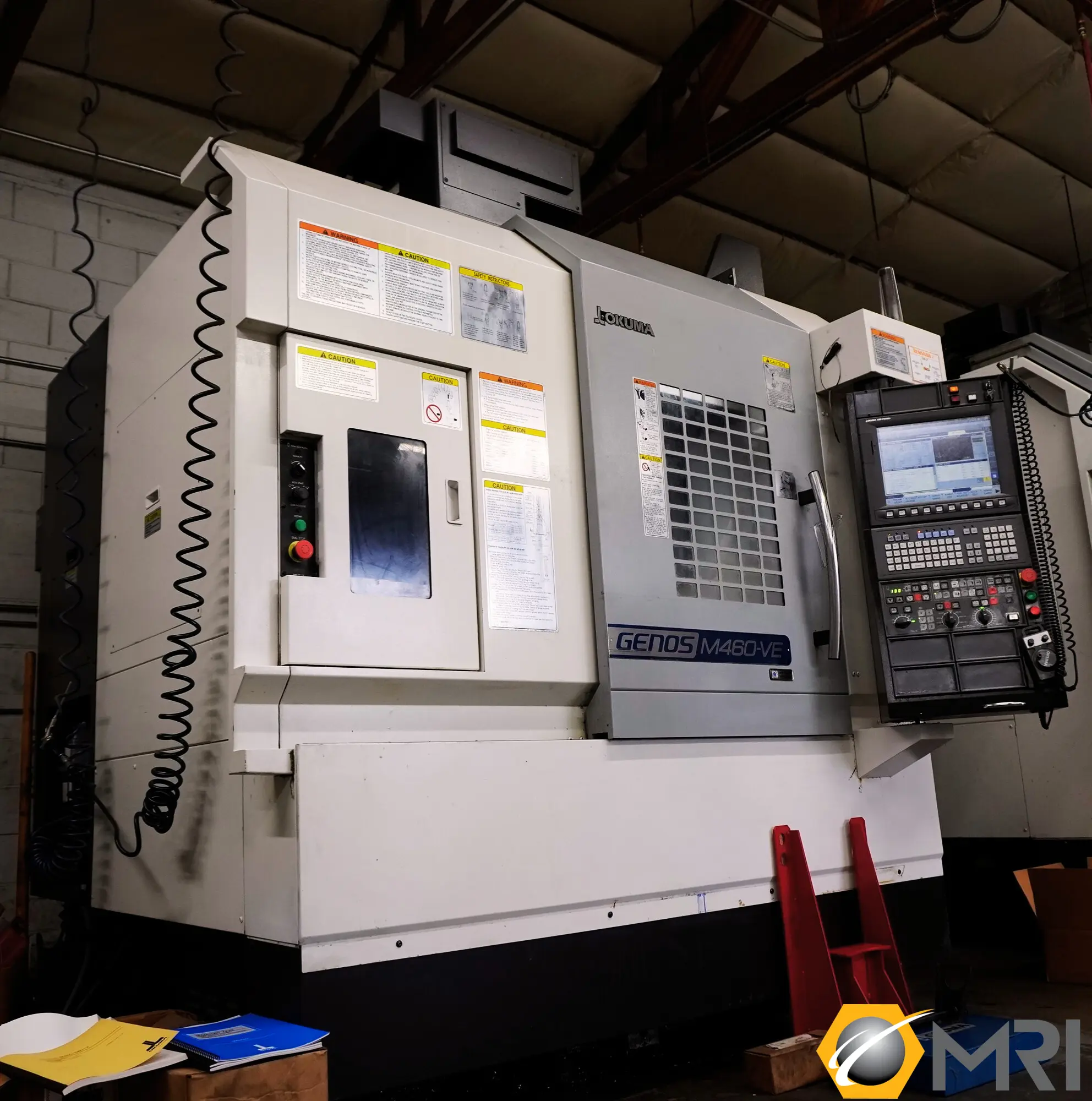 2018 OKUMA GENOS M460-VE VERTICAL MACHINING CENTER | AG