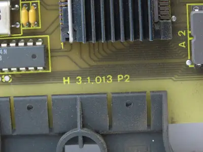 Arburg H3.1.013 P2 CPU Processor Board Slot Card from Injection Molding Machine