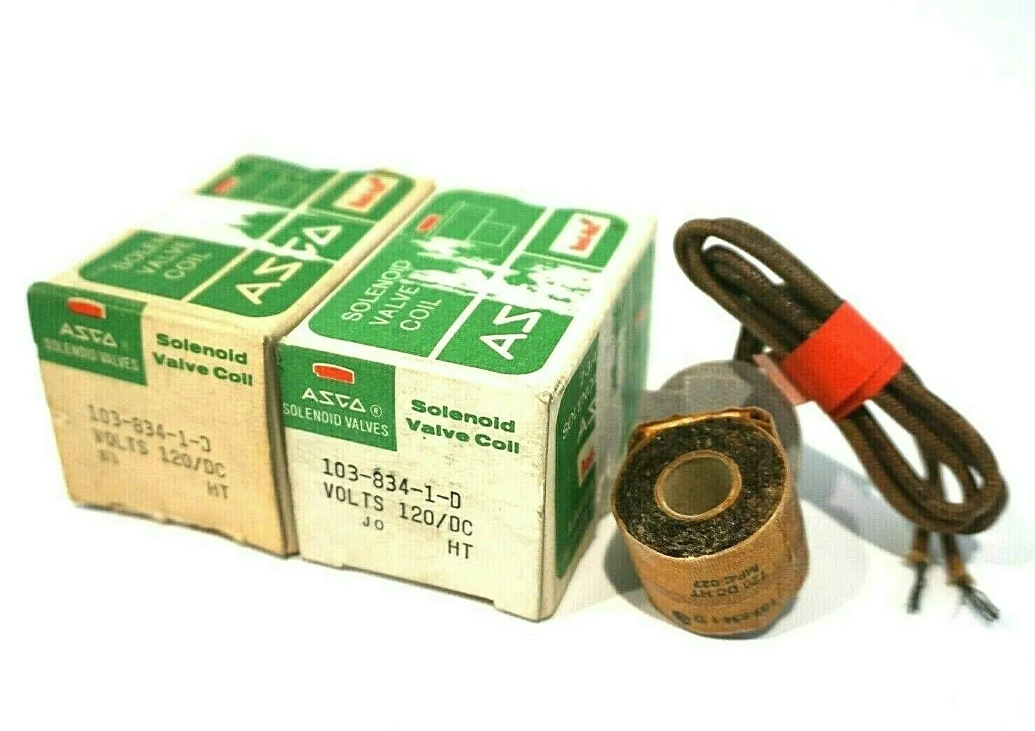 2 NEW ASCO 103-834-1-D VALVE COILS 1038341D